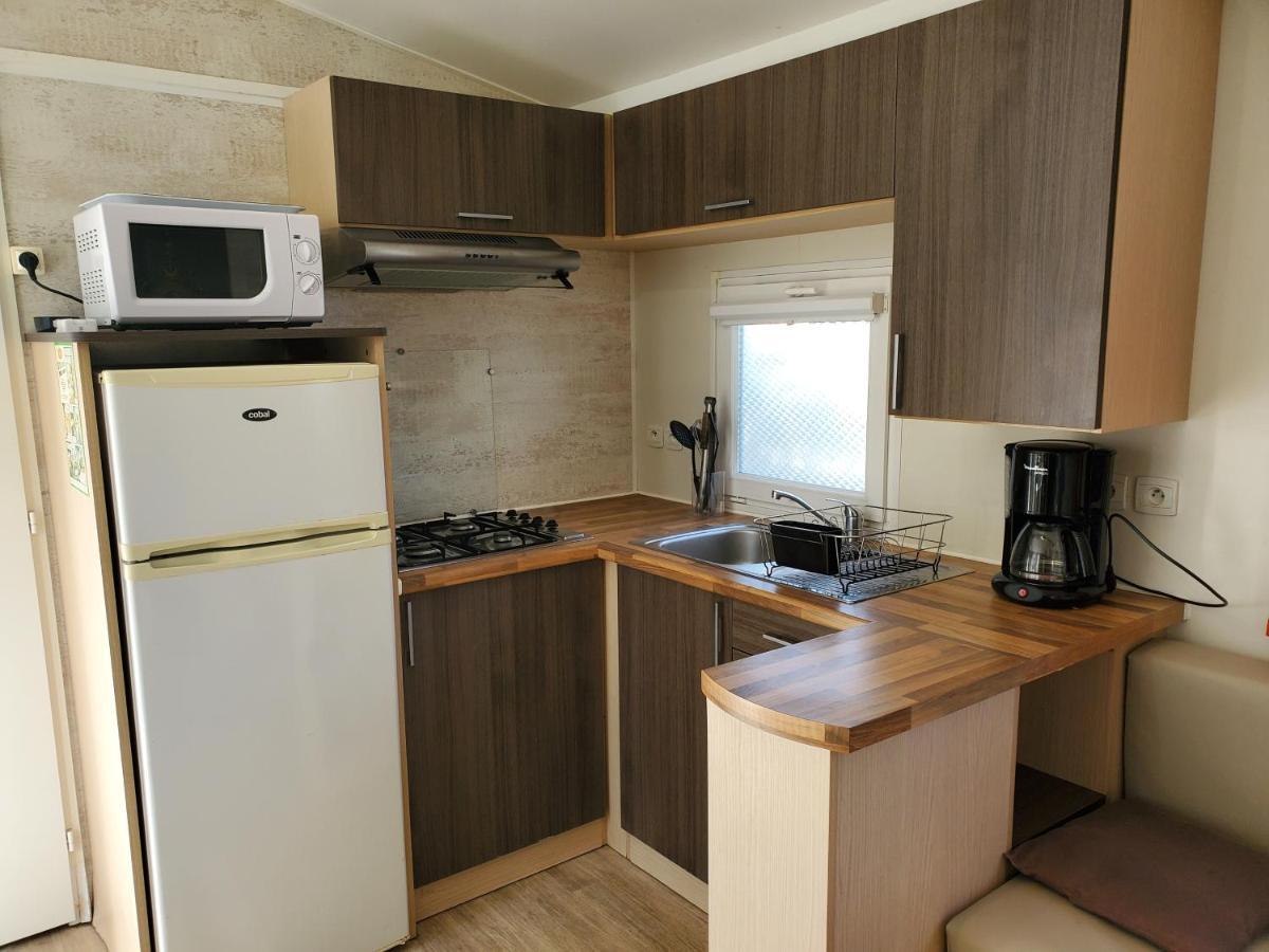 Mobil Home Recent Clim 3Ch Camping3* Piscine Argelès-sur-Mer Exteriör bild