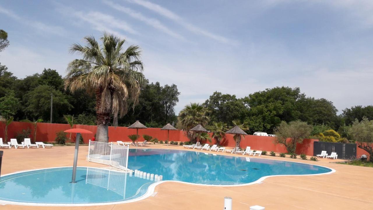 Mobil Home Recent Clim 3Ch Camping3* Piscine Argelès-sur-Mer Exteriör bild